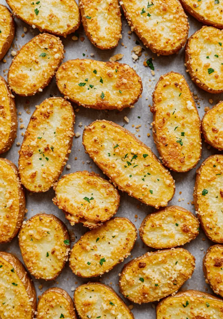 Crispy Parmesan Potatoes