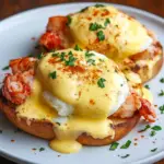 Bay Lobster Eggs Benedict with Cajun Hollandaise
