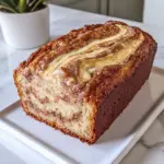 Cream Cheese Cinnamon Swirl Banana Bread