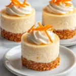 Orange Creamsicle Mini Cheesecakes
