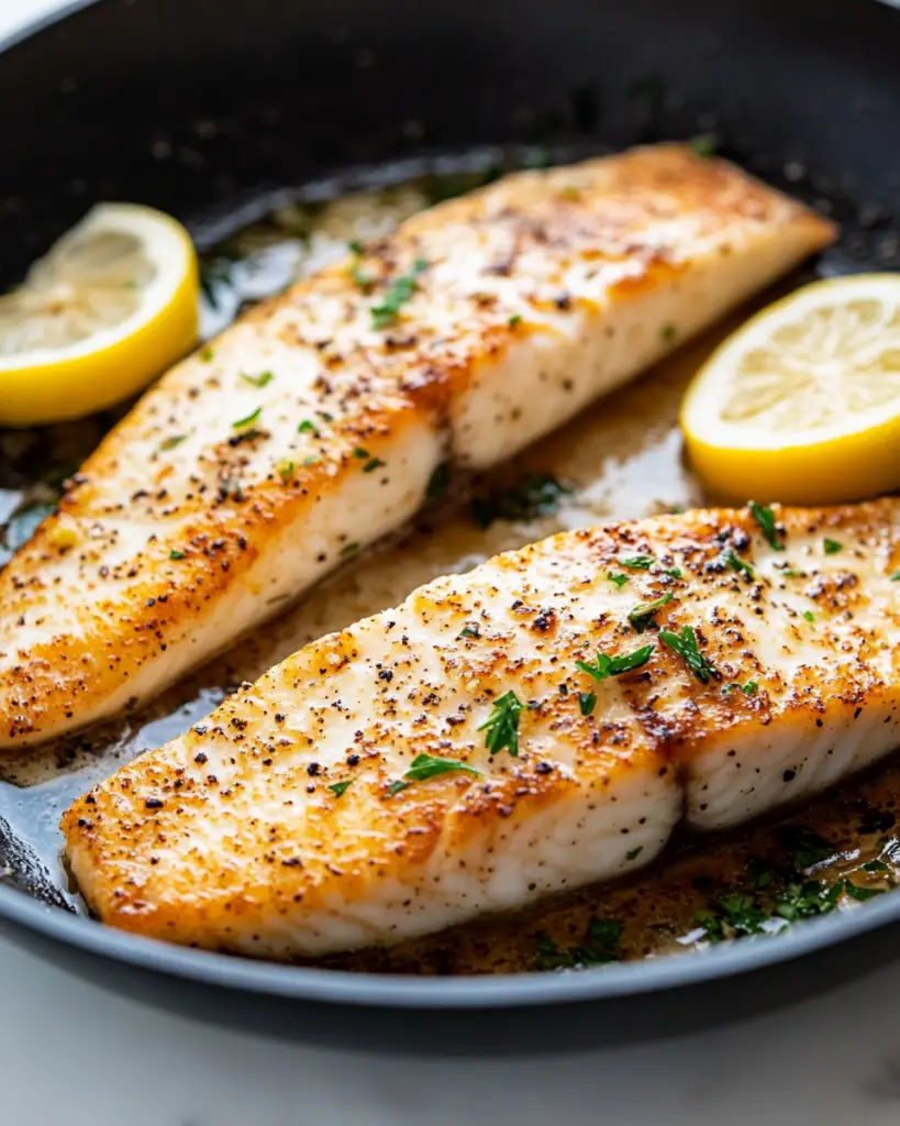 Zesty Lemon Butter Fish Fillet