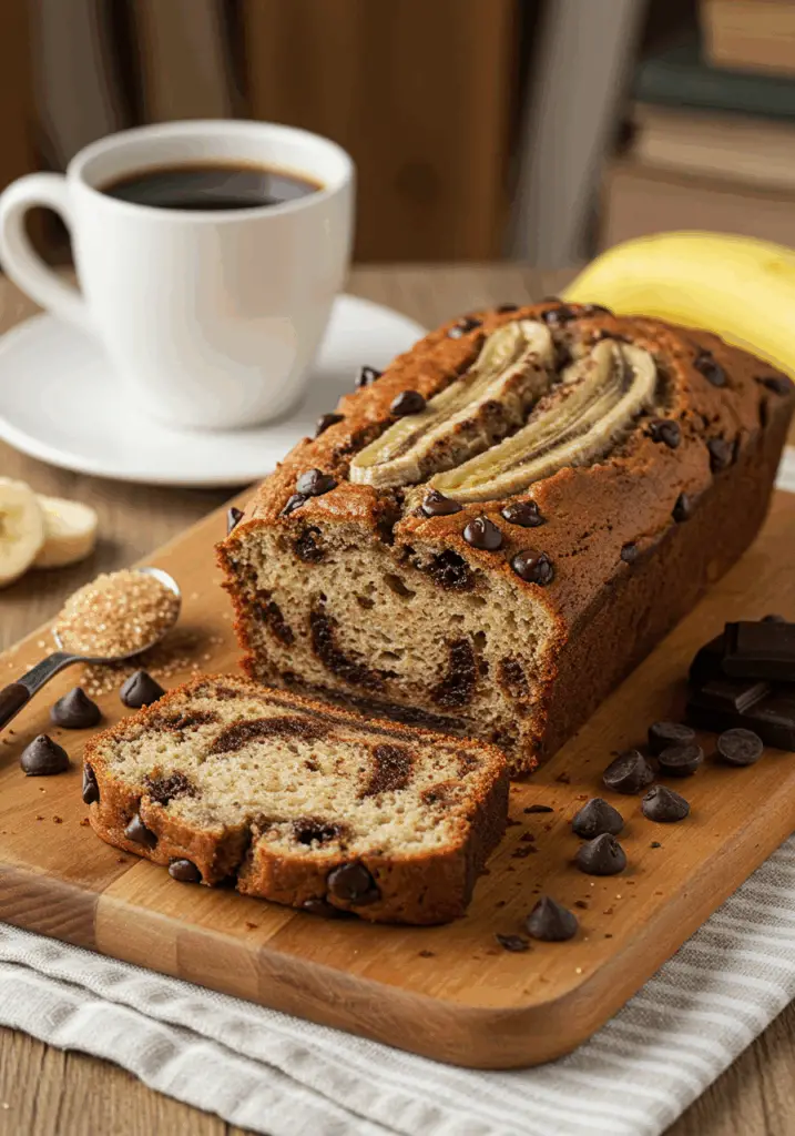 Chocolate Espresso Banana Bread