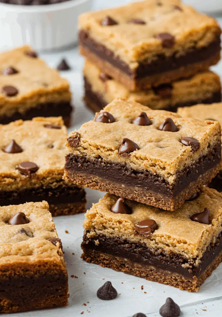 Cookie Dough Brownies