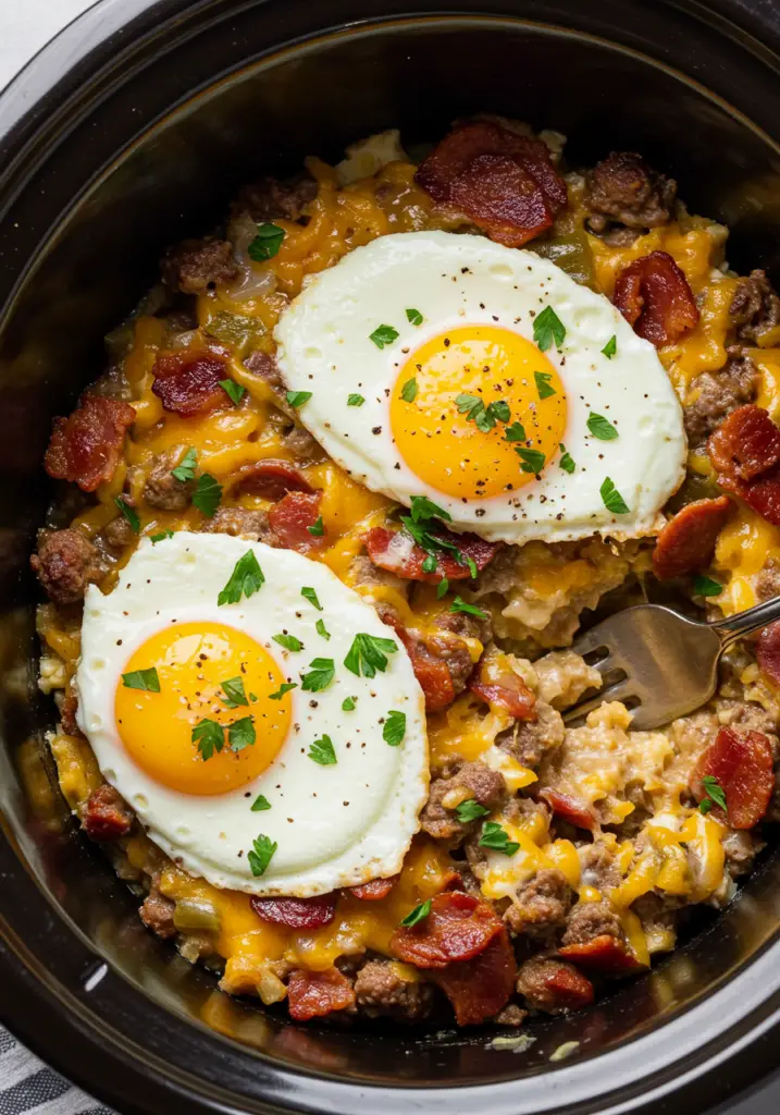 Mountain Man Crock Pot Breakfast