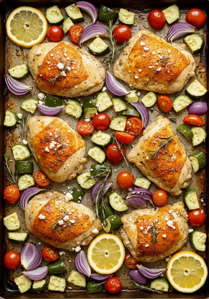 Greek Sheet Pan Chicken