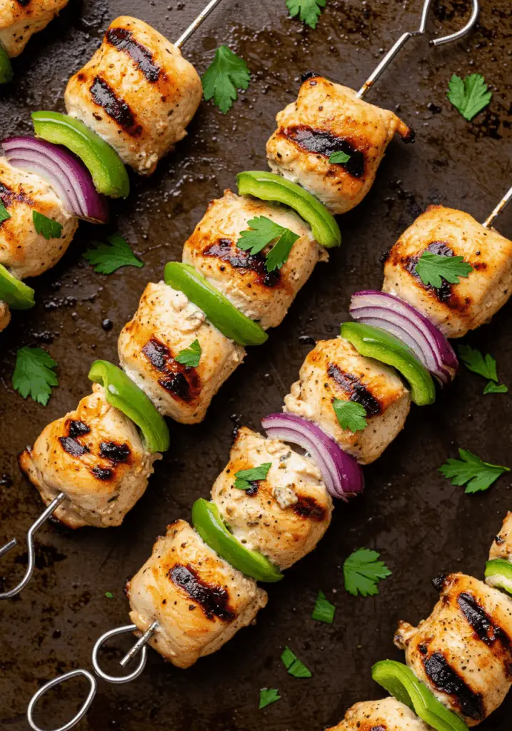 Ranch Chicken Skewers