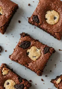 Cookie Dough Brownies