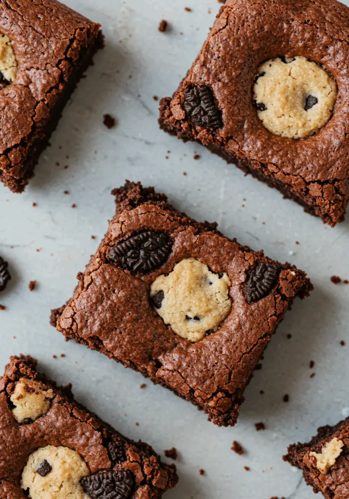 Cookie Dough Brownies