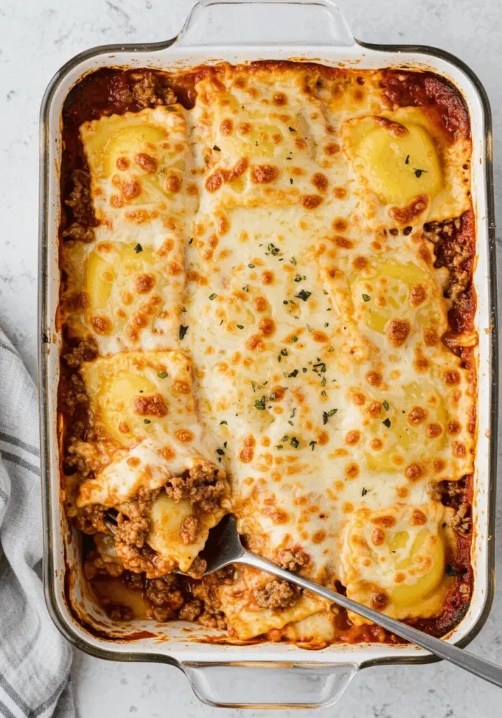 Million Dollar Ravioli Casserole