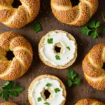 Fluffy Cottage Cheese Almond Flour Bagel