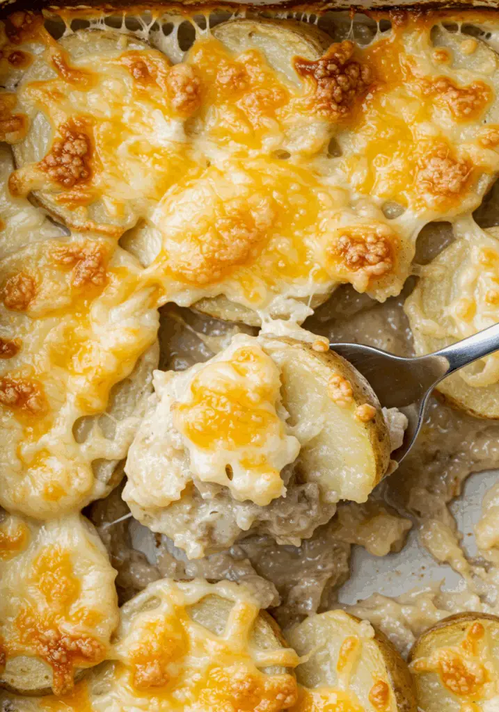 French Onion Potatoes