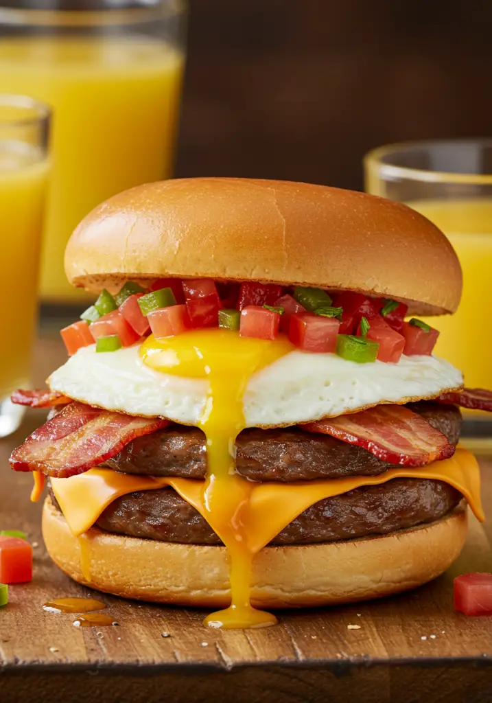 Cowboy Breakfast Bagel