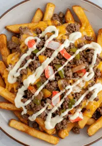 Philly Steak Cheese Fries
