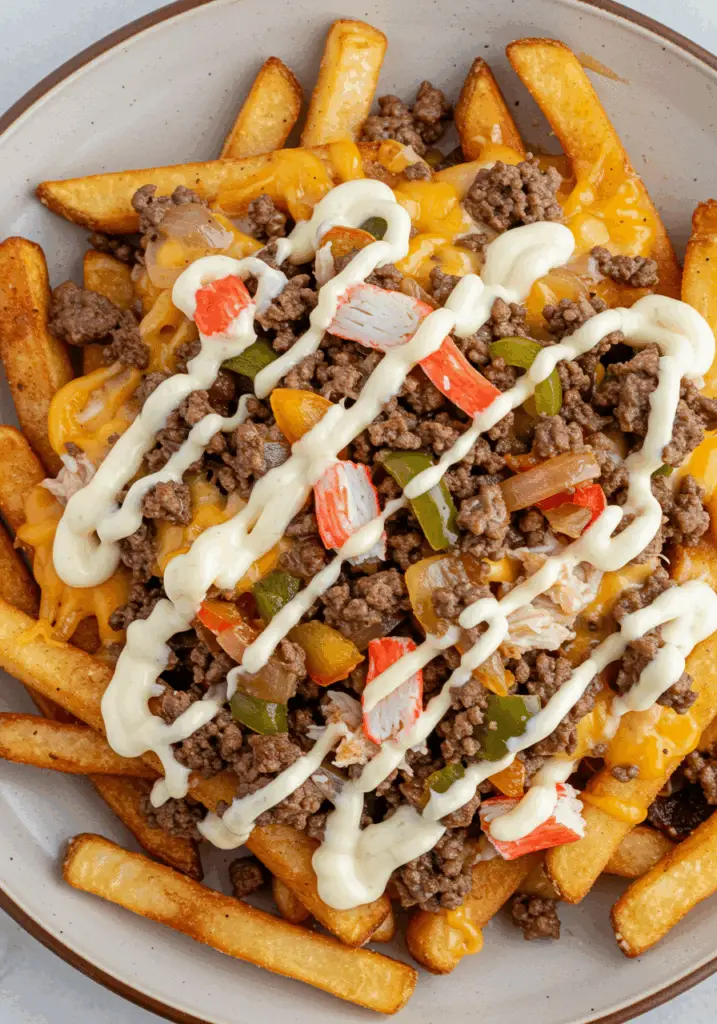 Philly Steak Cheese Fries