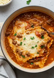 Lasagna Soup