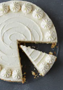 Snowy Bavarian Bliss Cake