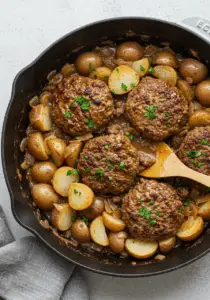 Salisbury Steak & Potato Skillet