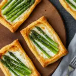 Asparagus Puff Pastry Tarts