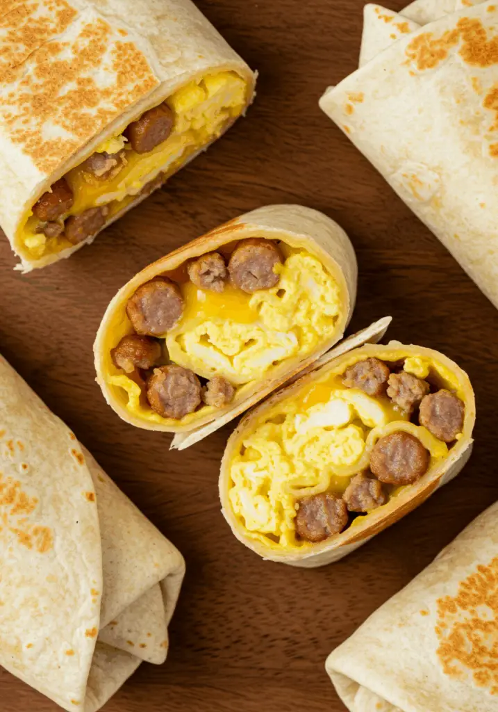 Breakfast Egg Wraps