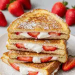 Fried Strawberry Cheesecake Sandwiches