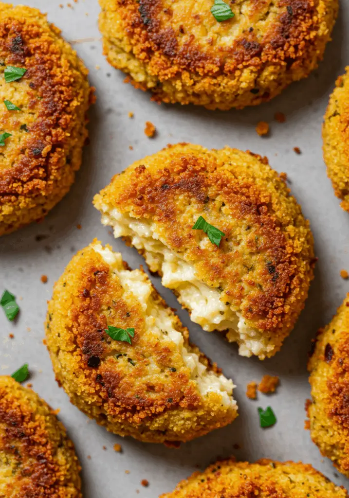 Crispy Cauliflower Patties