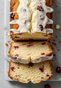 Cream Cheese Cranberry Loaf