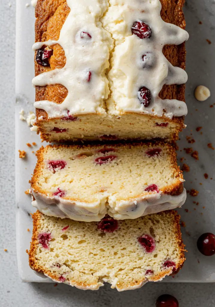 Cream Cheese Cranberry Loaf