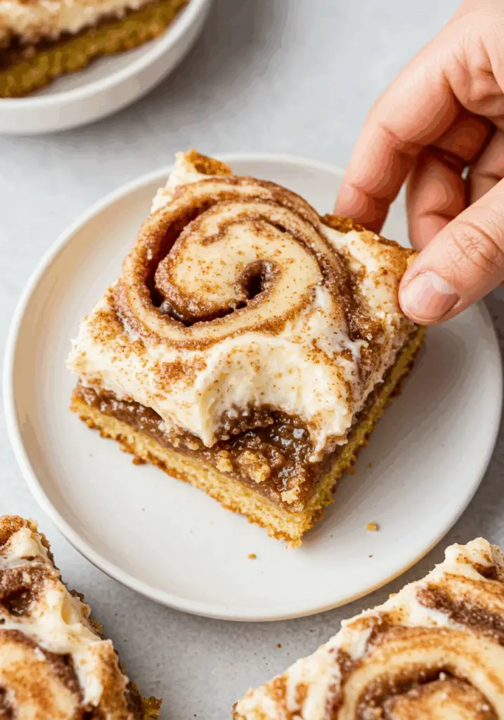 Cinnamon Roll Bliss Bars