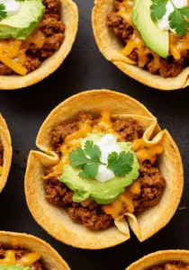 Easy Taco Cups