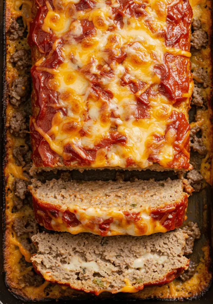 Philly Cheesesteak Meatloaf