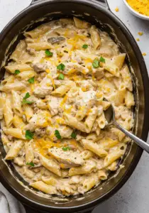 Crockpot Olive Garden Chicken Pasta