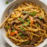 Mongolian Beef Noodles