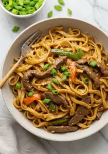 Mongolian Beef Noodles