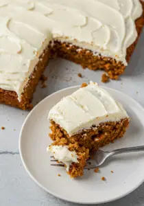 Carrot Cake Sheet Cake