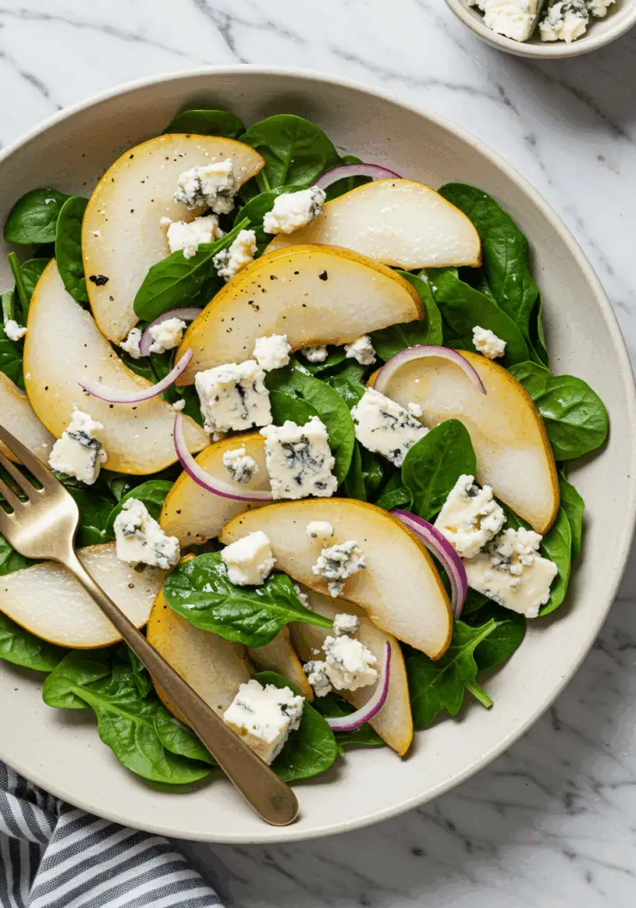 Barefoot Contessa Pear and Blue Cheese Salad