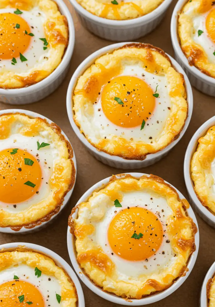Baked Cottage Cheese Eggs