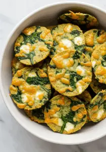 Mediterranean Spinach and Feta Crisps
