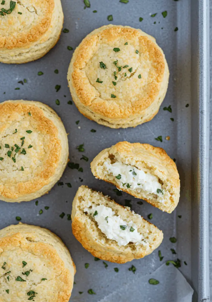 Herbed Cottage Cheese Biscuits