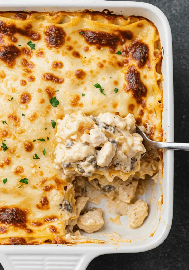 Chicken Alfredo Lasagna