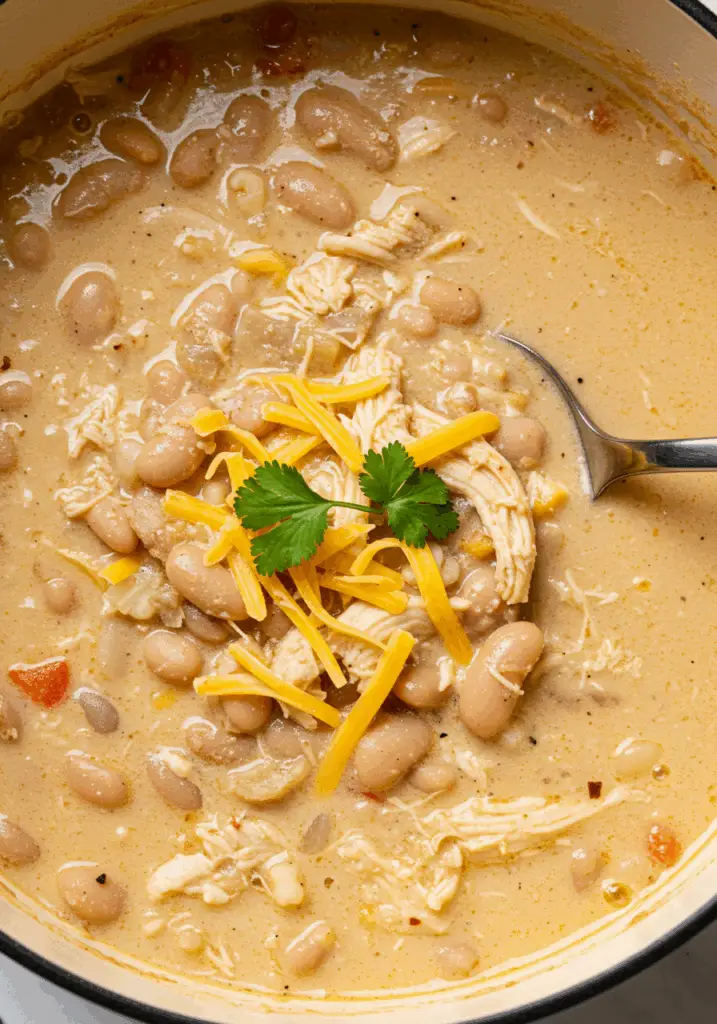 Cajun White Chicken Chili