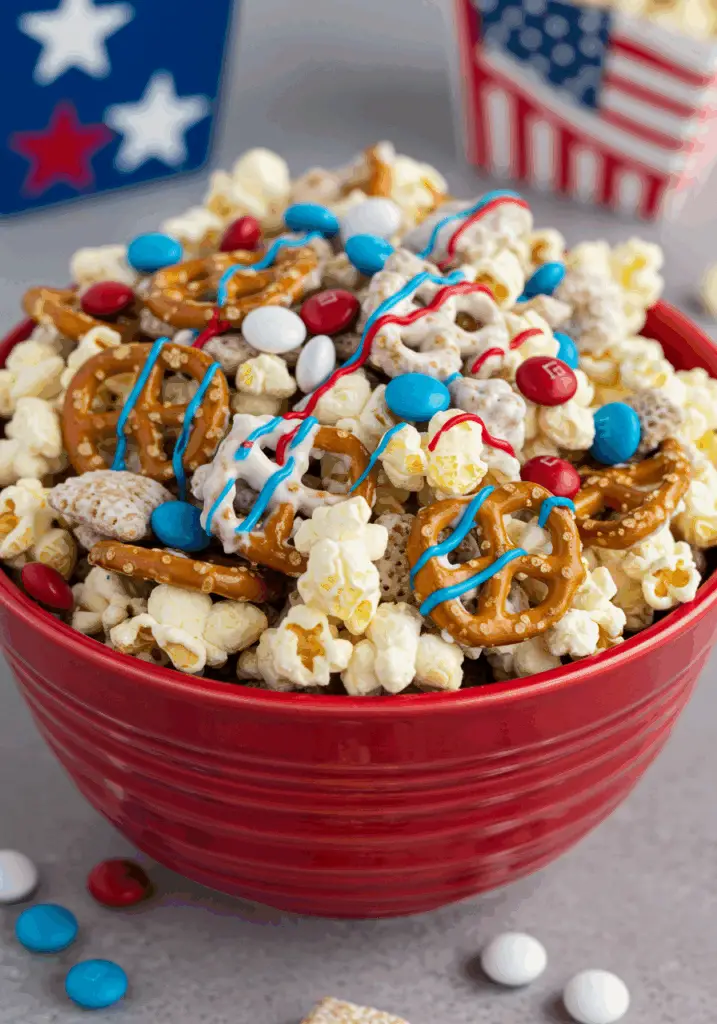 Easy 4th of July Popcorn Recipe