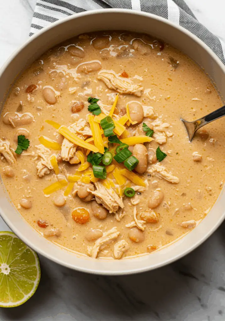 Cajun White Chicken Chili
