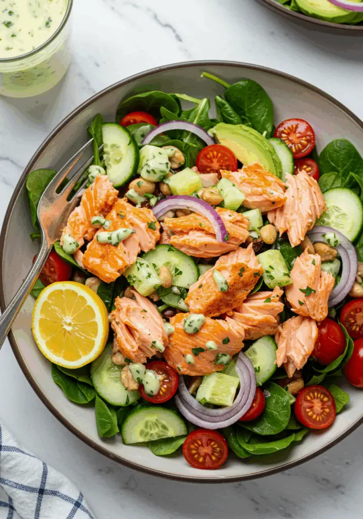 Healthy Salmon Salad Recipe