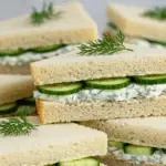 Cucumber Party Sandwiches