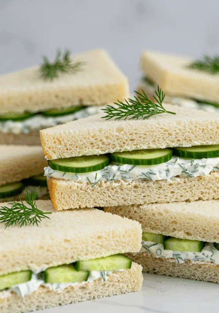 Cucumber Party Sandwiches