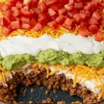 Patriotic 7 Layer Taco Dip