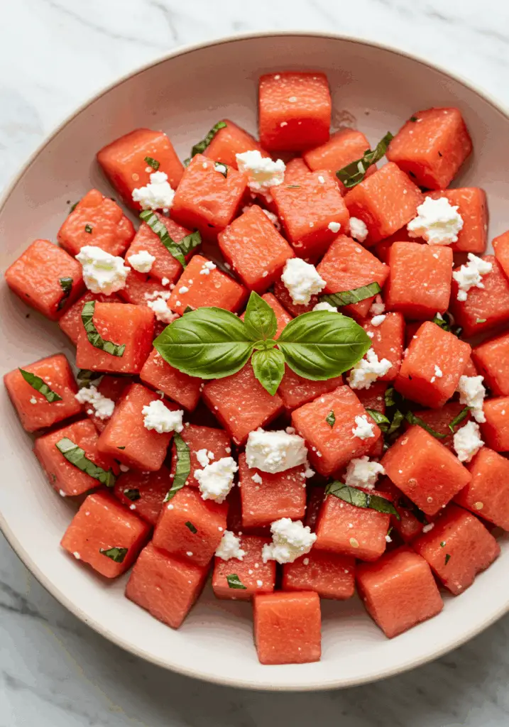 Watermelon & Feta Salad
