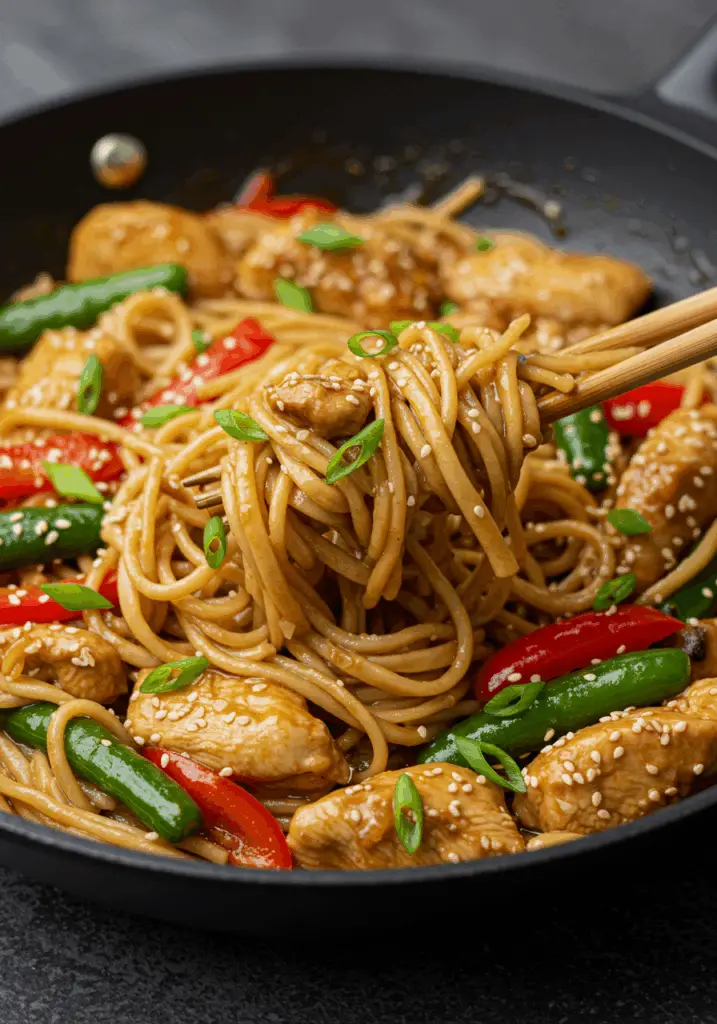 Chicken Teriyaki Noodles