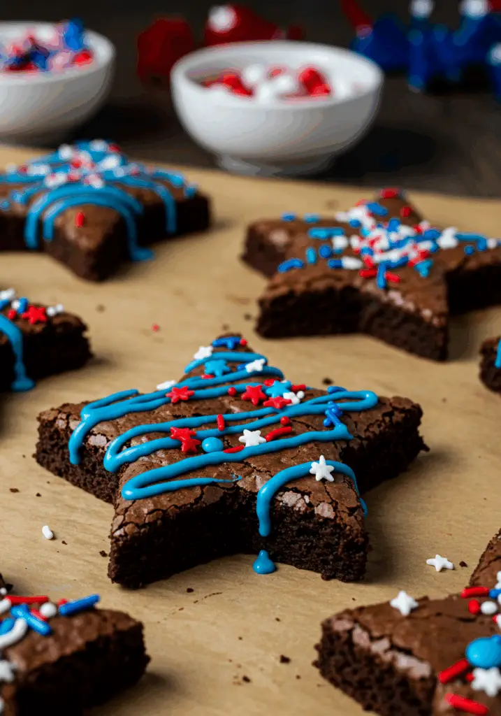 Star Spangled Brownies
