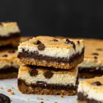 Chocolate Chip Cheesecake Bars